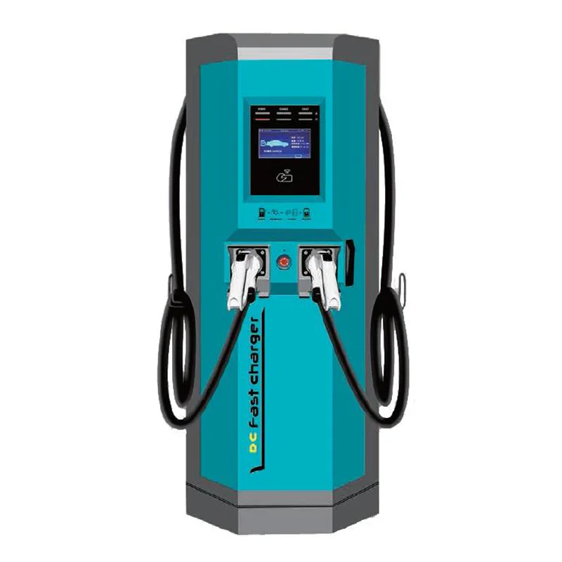 Зарядная батарея постоянного тока колонного типа мощностью 120 кВт